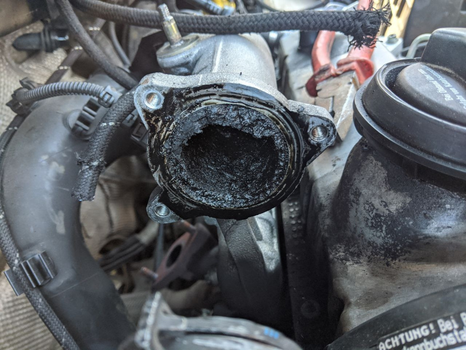 Видалення/глушіння клапана EGR 1.9 TDI ALH, чищення впускного колектора 2