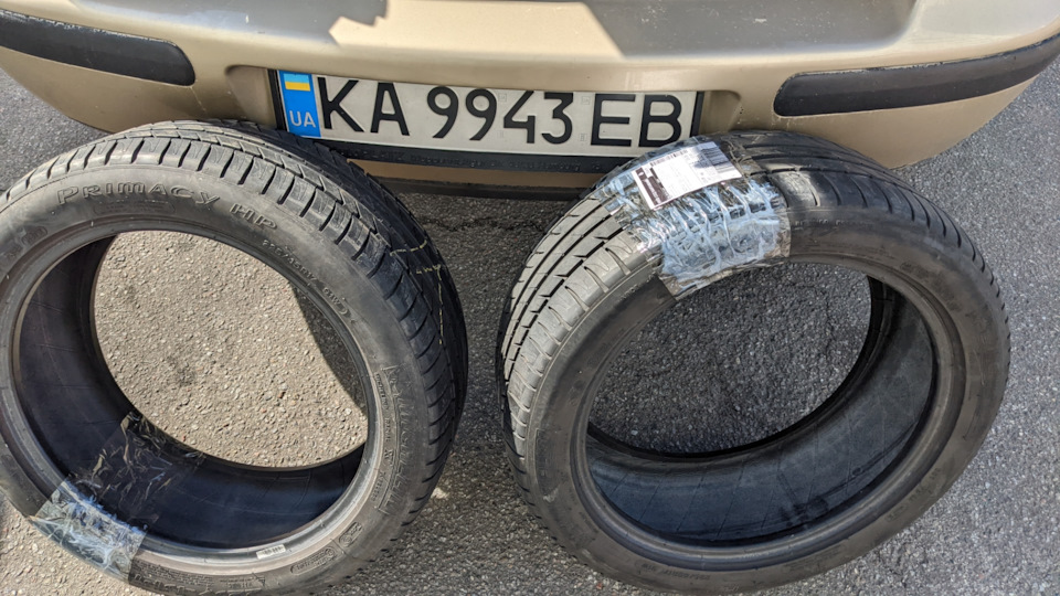 Все ближче до зими, а я прикупив/оновив літні шини 225/45/R17 4