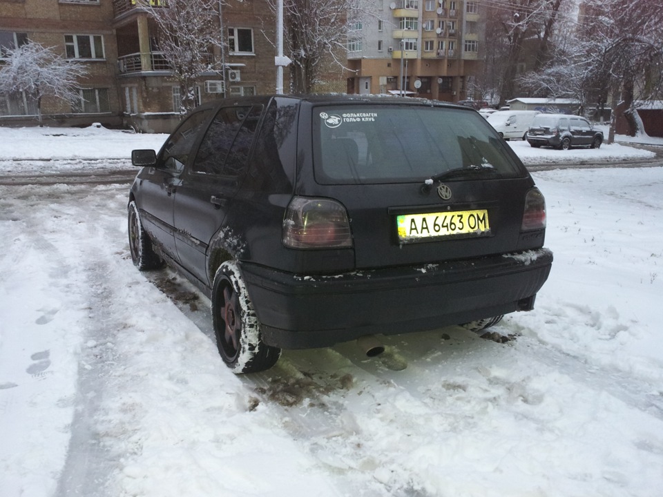 Зима, сніг та моя машина 5
