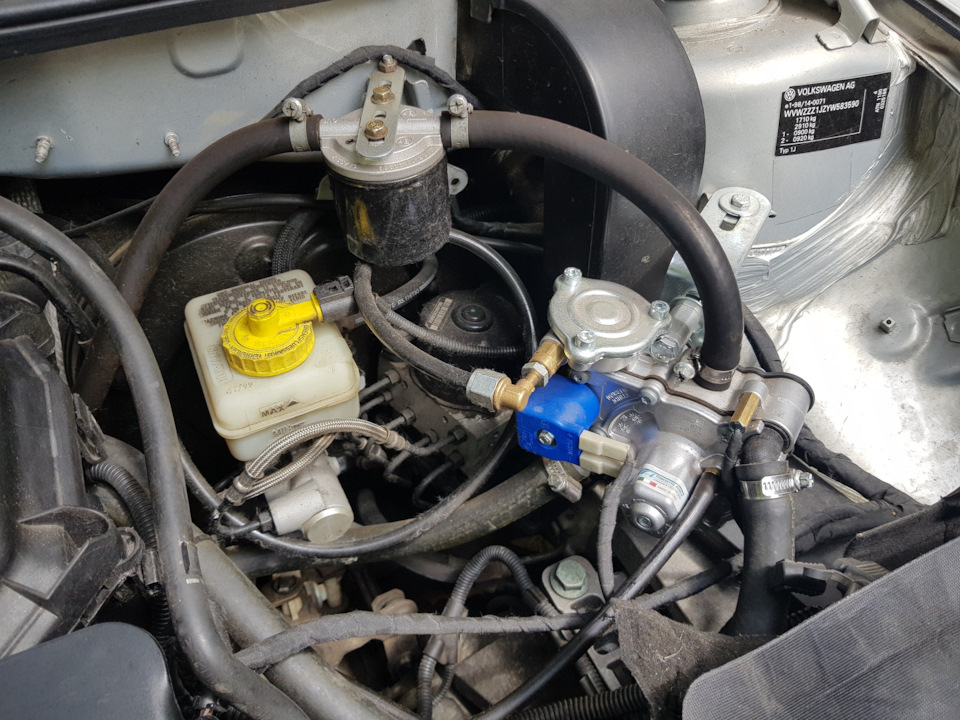 ГБО на Golf 4 1.6 16v ATN 2