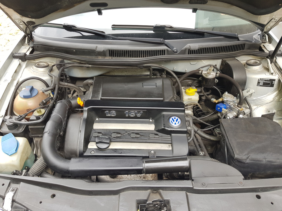 ГБО на Golf 4 1.6 16v ATN 1