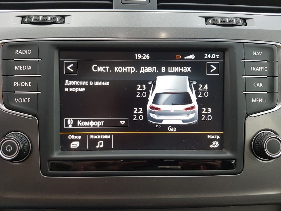 Встановив TPMS (систему контролю тиску в шинах) 1