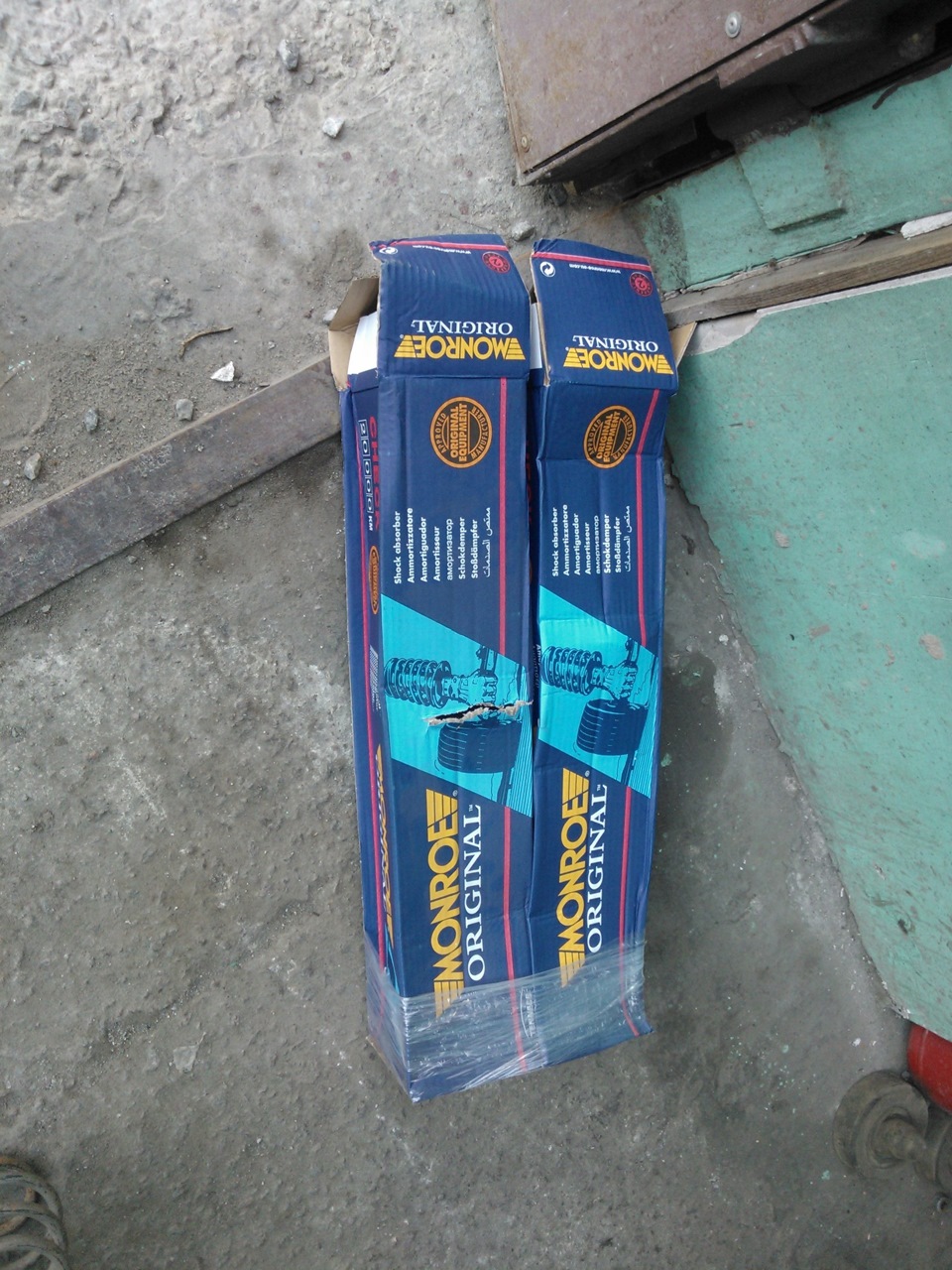 Заміна стійок. 2