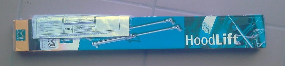 Газові упори капота 1