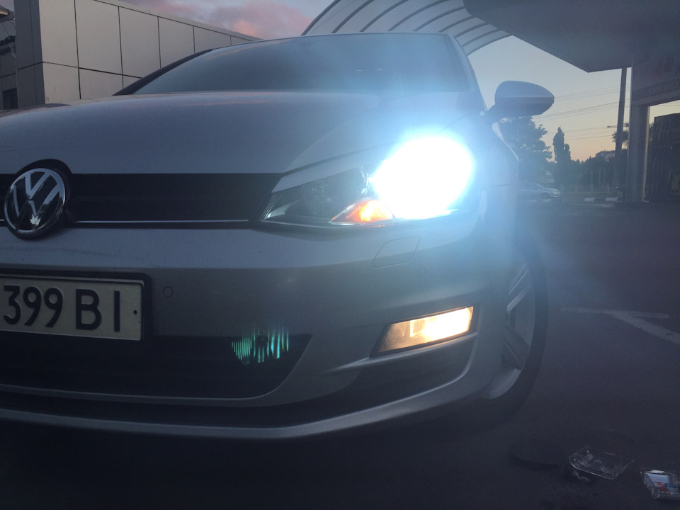 Лампи Osram Cool blue в туманки 4