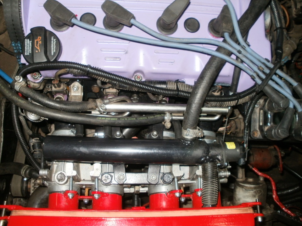 Побудова дросселів та встановлення 16v гбц на VW Vento 1