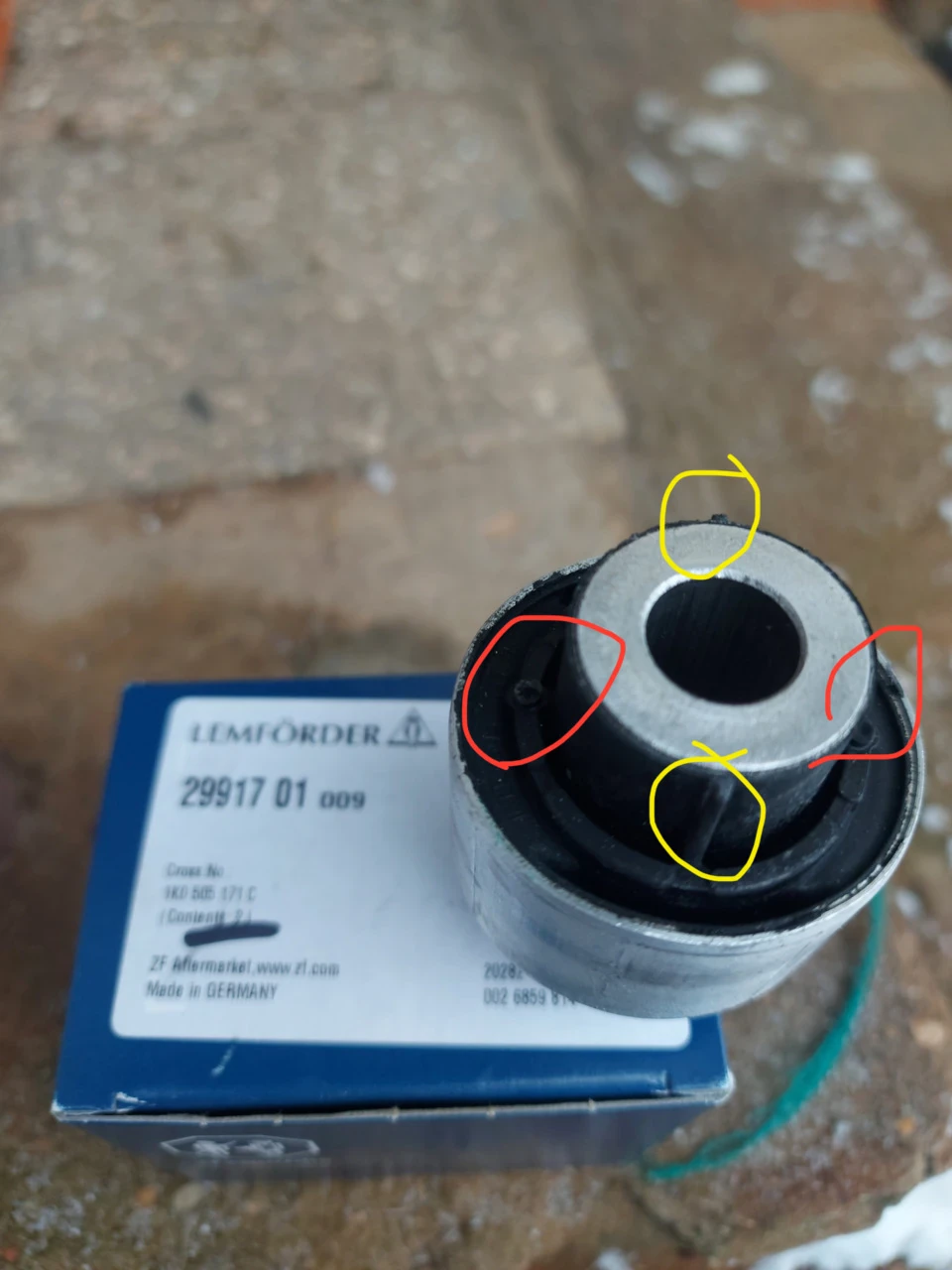 Доброго дня допоможіть правильно встановити деталь!