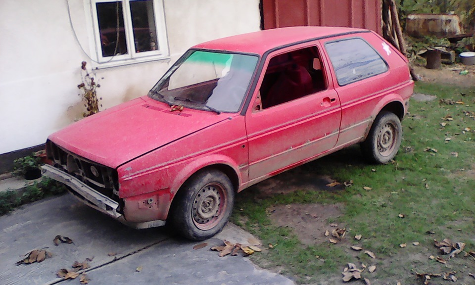 Розібране авто перед ремонтом 1
