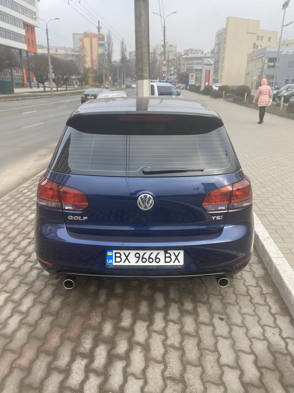 Спойлер під GTI
