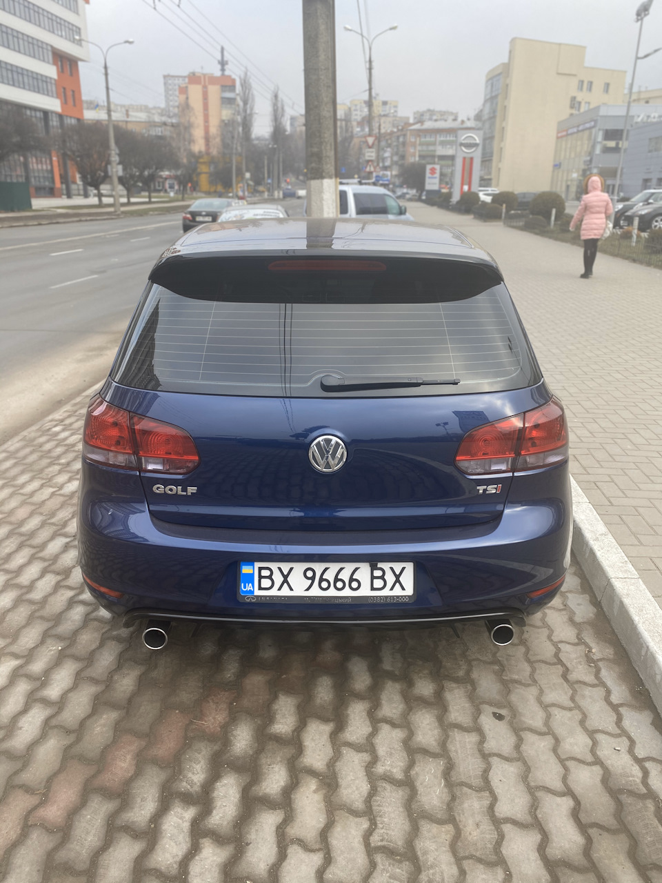Спойлер під GTI 1