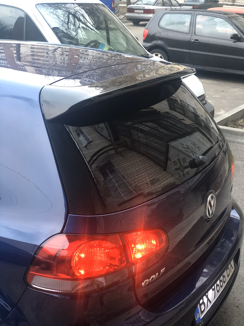 Спойлер під GTI 2