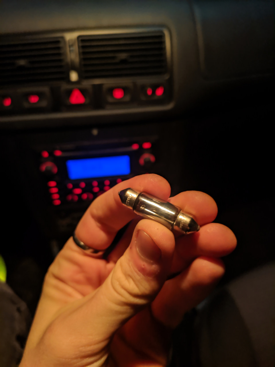 Led у підсвітку заднього номера (Volkswagen Golf 4) 2
