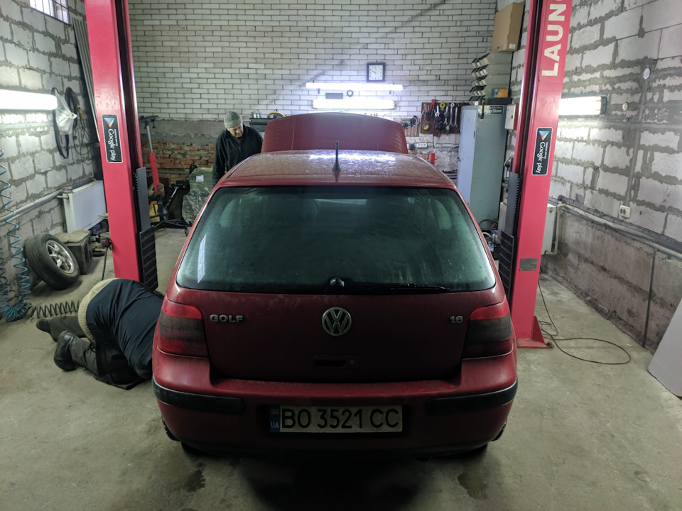 Перші регламентні роботи в моїх руках (ГРМ, помпа, ремінці і тд)(Volkswagen Golf 4) 1