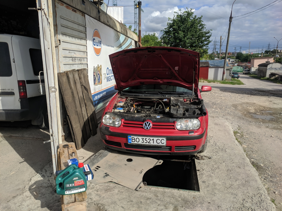 Заміна масла та фільтрів number 2(Volkswagen Golf 4) 3