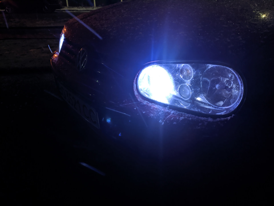 Заміна передніх габаритів на Led ( Volkswagen Golf 4) 1