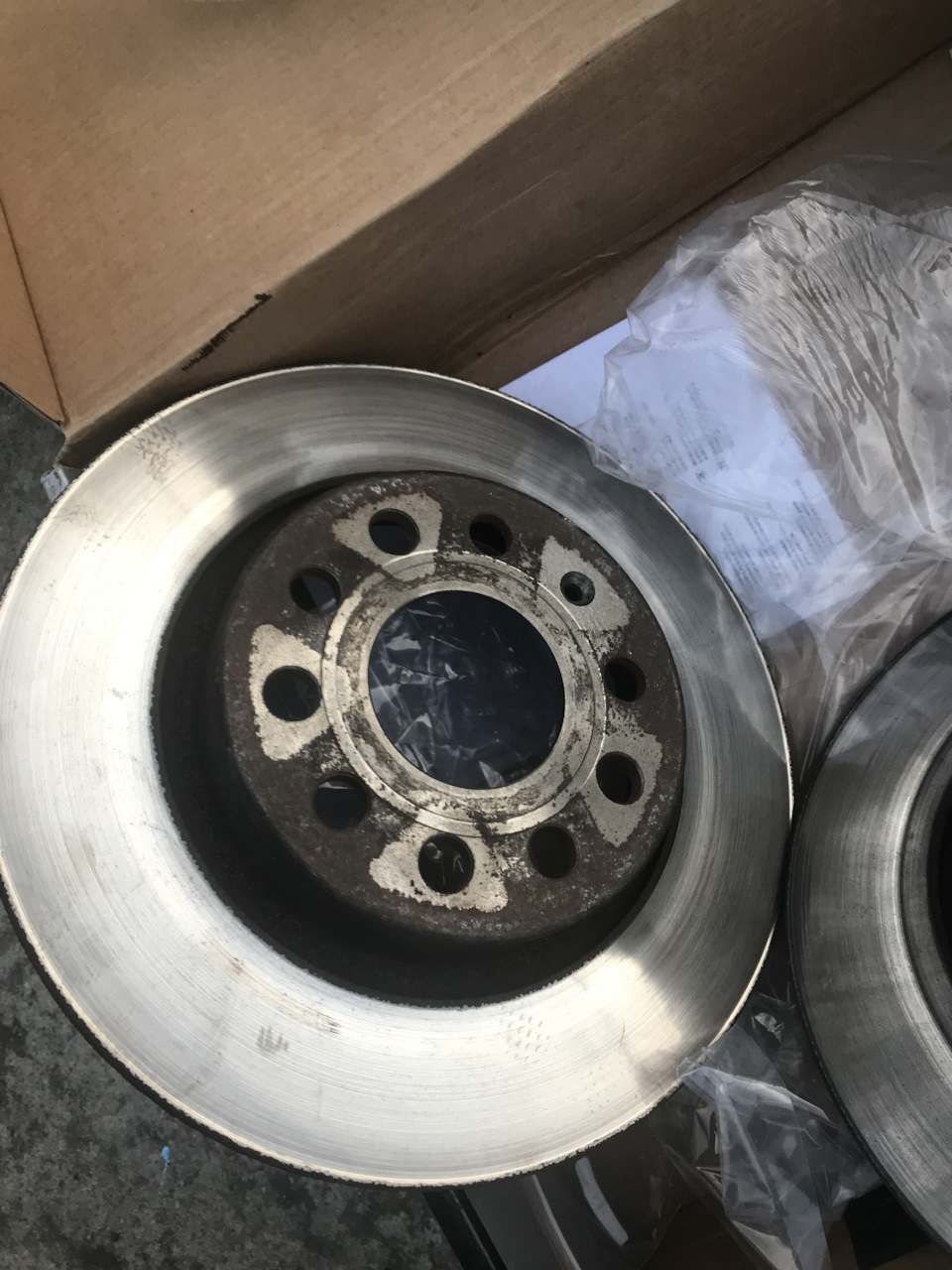 *** Заміна передніх гальмівних дисків+колодки*** RH 8633.05 4