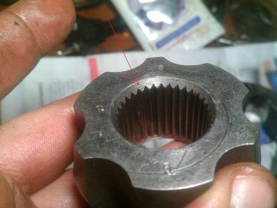 Знову підвів пильник від Gkn Spidan і як зібрати внутрішній ШРУС 4