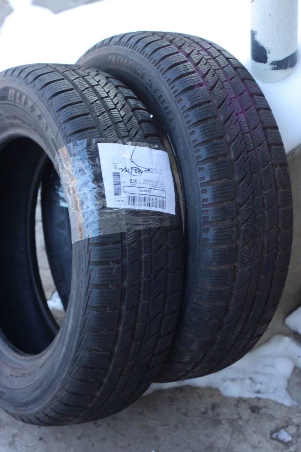 Перевзувся на зиму Bridgestone Blizzak LM30 1