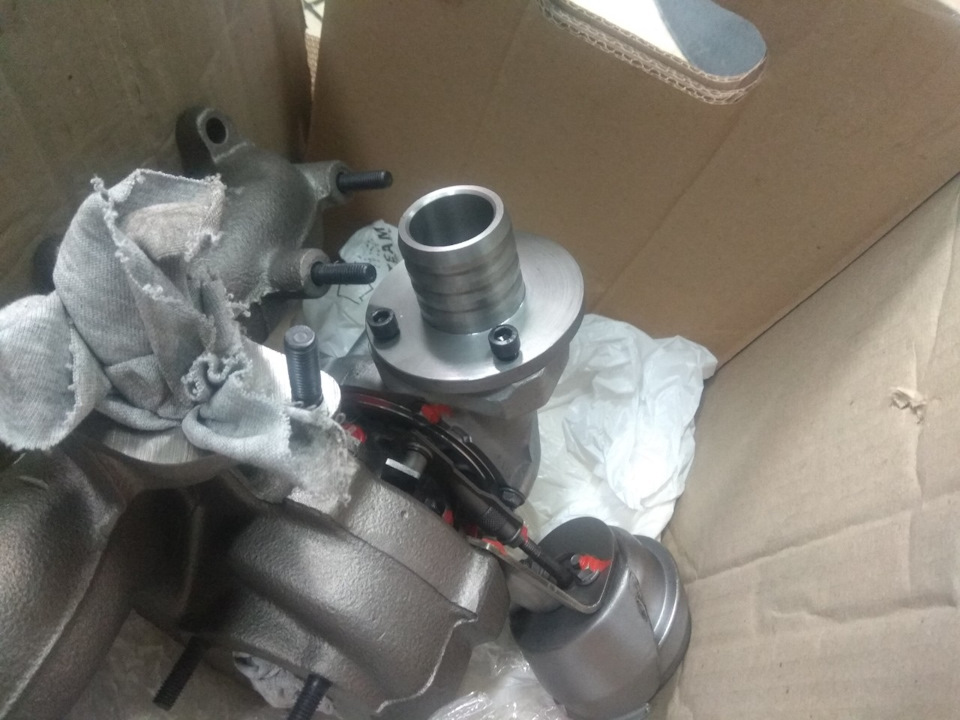 Підготовка до встановлення турбіни Garett gtv1749vb 2