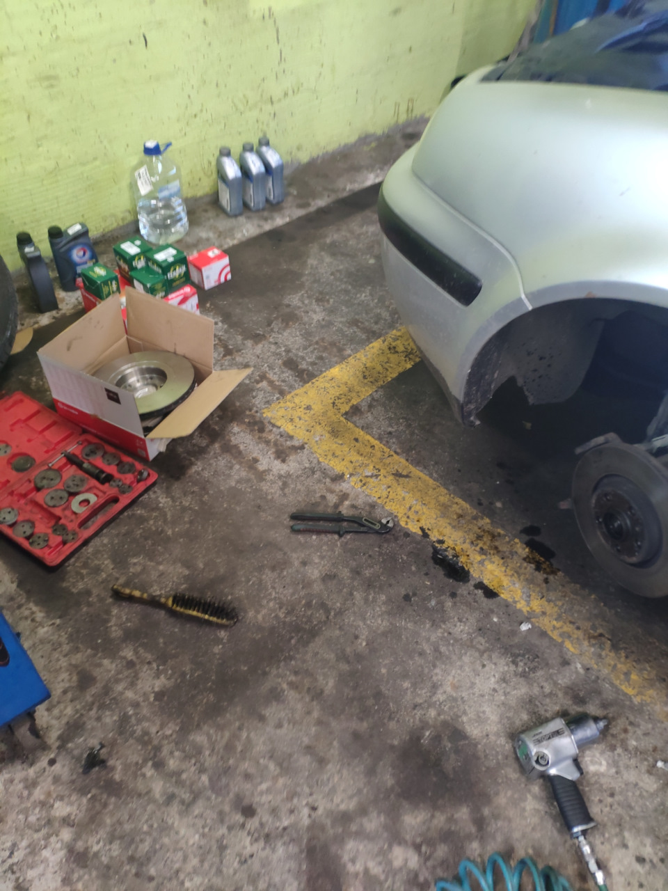 Заміна гальм на Brembo 2