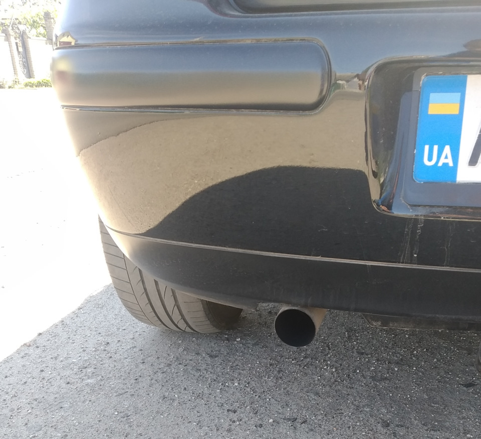 Насадка на вихлоп. 1