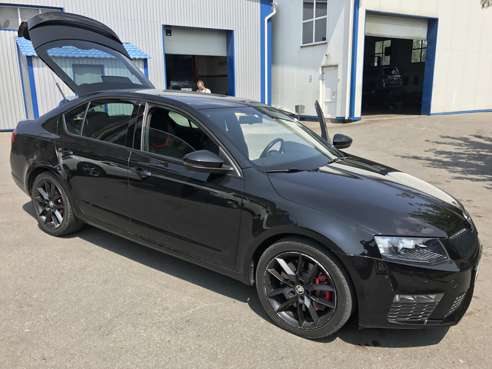 Тагалися зі стоком Octavia RS TDI 1