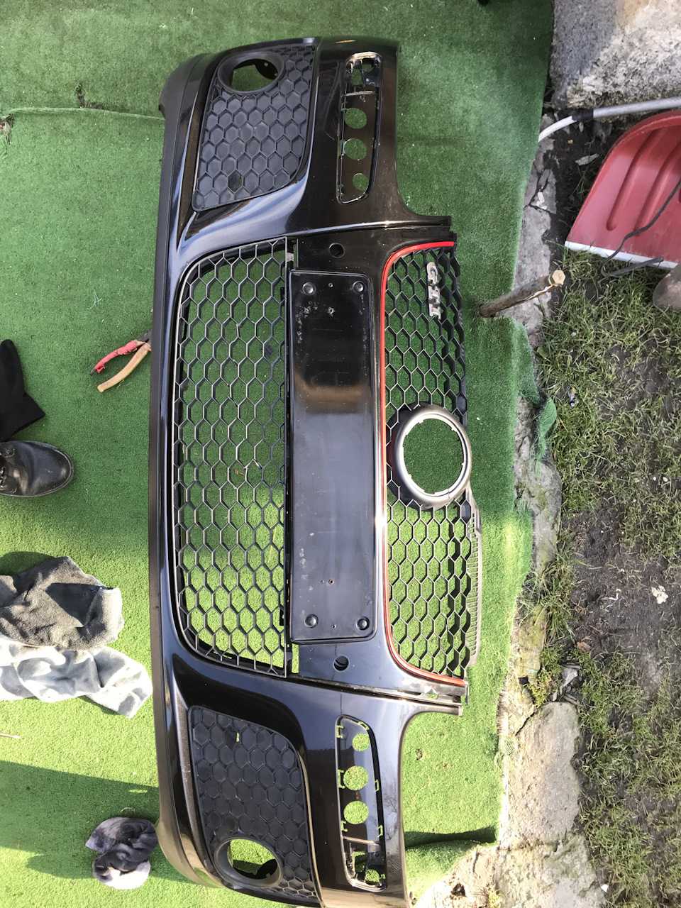 Бампер golf 5 gti 1