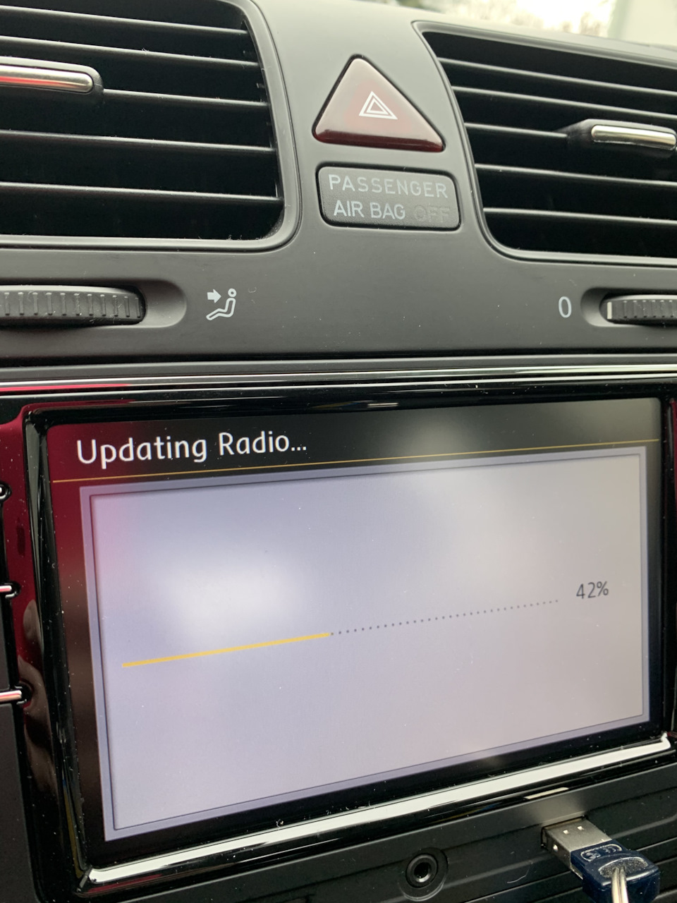 Оновив програму на rcd 330 plus desay 4