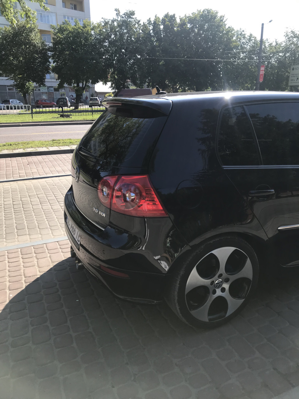 Спойлер gti 3