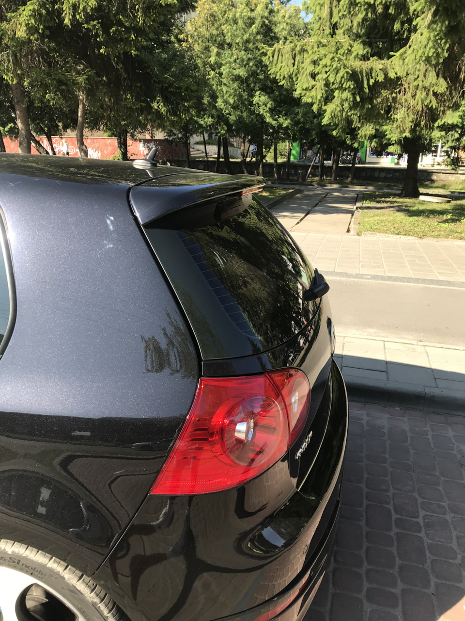Спойлер gti 2
