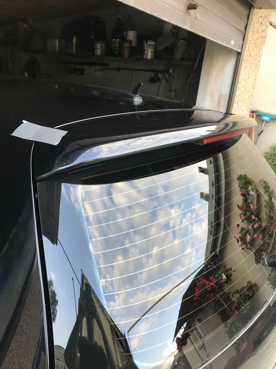 Спойлер gti 4
