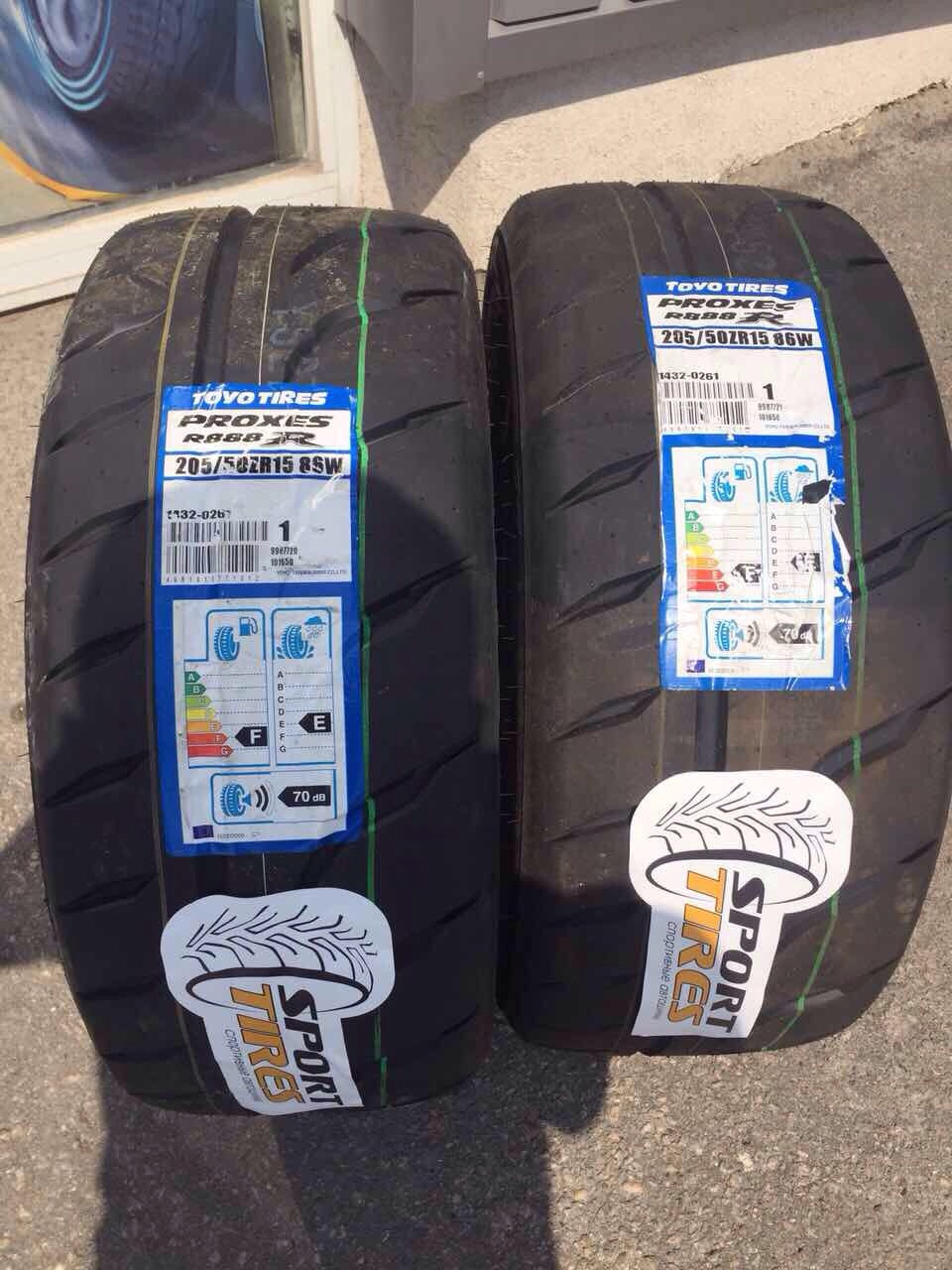 Найкращий зачіп Toyo R888 205/50 r15 і у нас з'явився спонсор:-) 2
