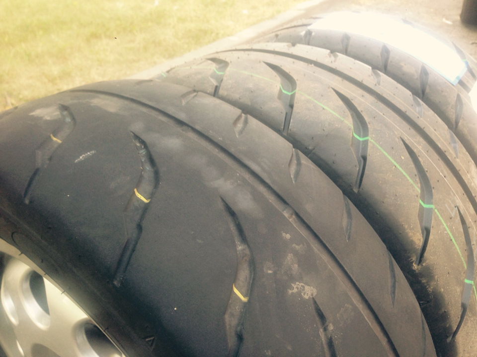 Найкращий зачіп Toyo R888 205/50 r15 і у нас з'явився спонсор:-) 4