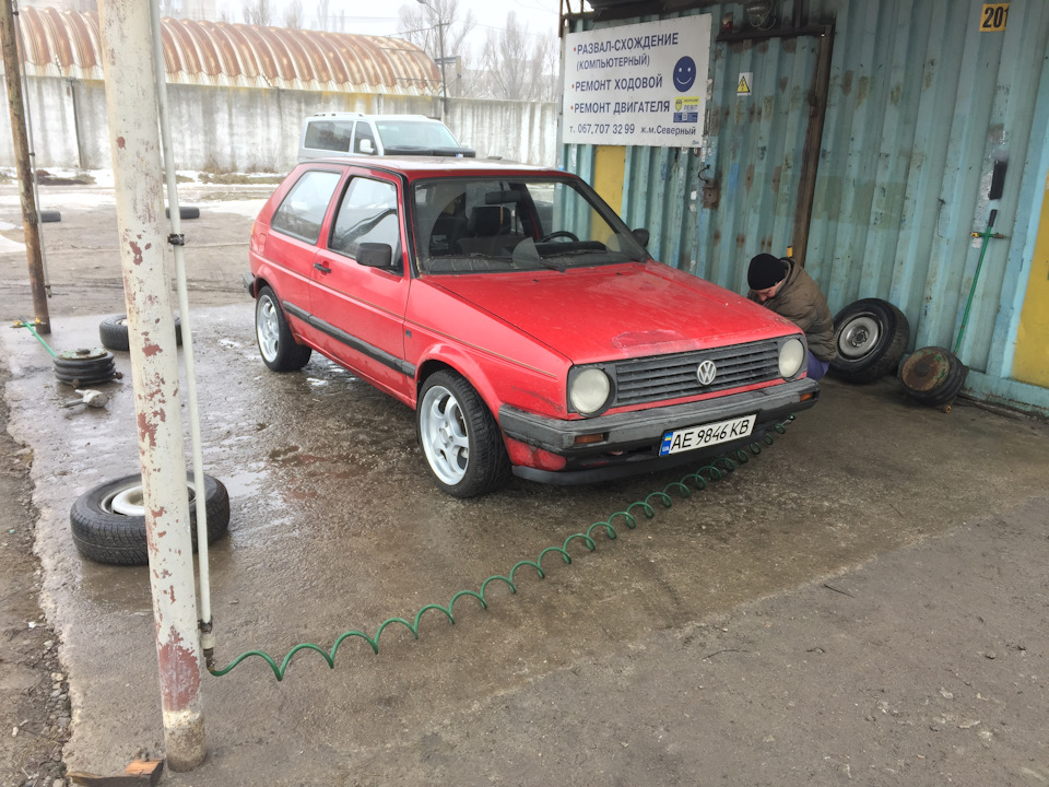 Не втримався і поставив диски 1