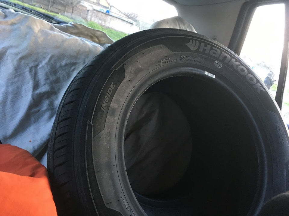 Замінив 2 гуми на нові Hankook 2