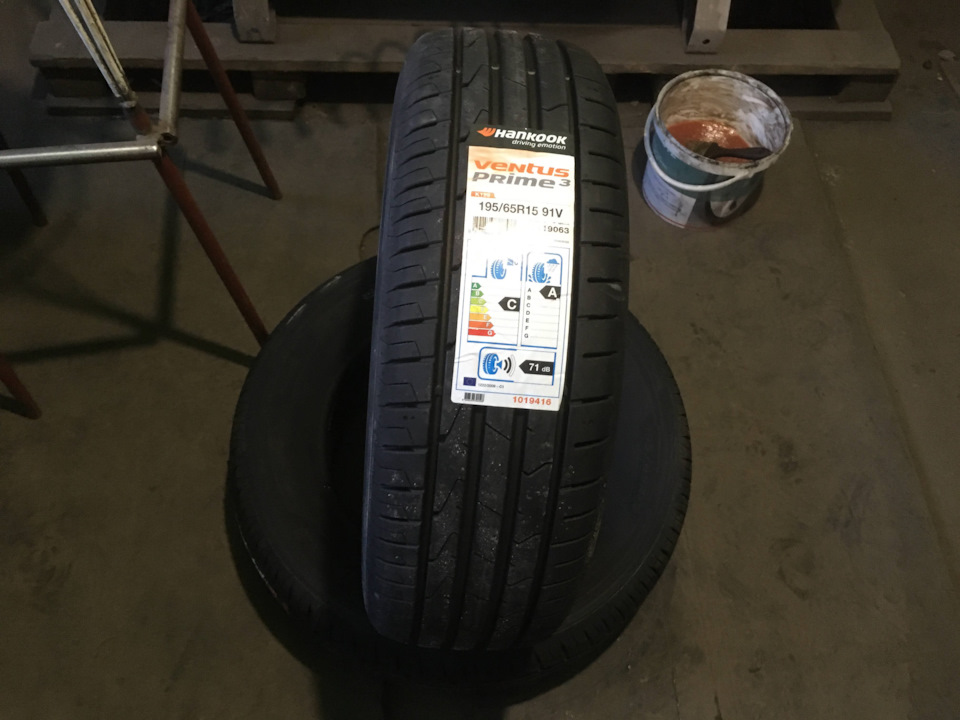 Замінив 2 гуми на нові Hankook 3