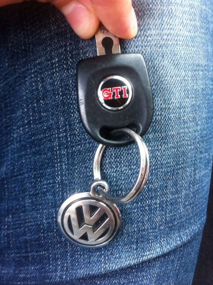 Наліпка GTI на ключ) 2