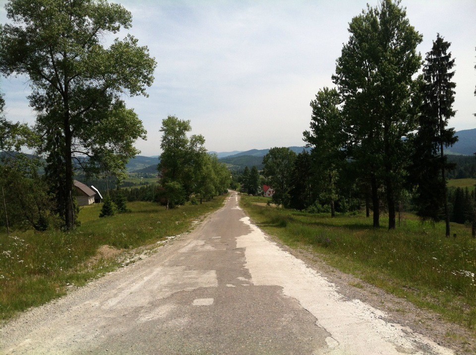 Гірські серпантини до замку Паланок (300 км.) 2