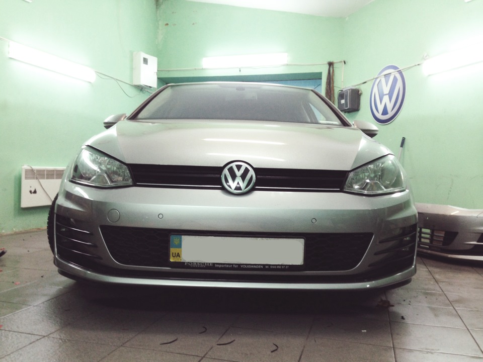 Поставив бампер GTI 4