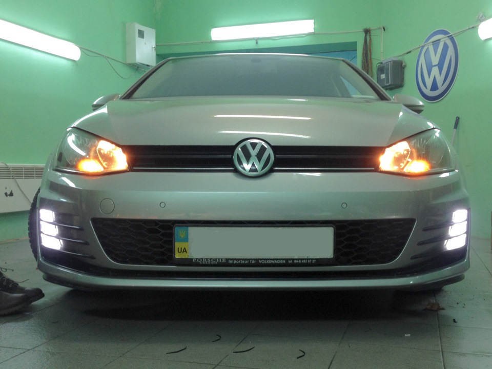 Поставив бампер GTI 5