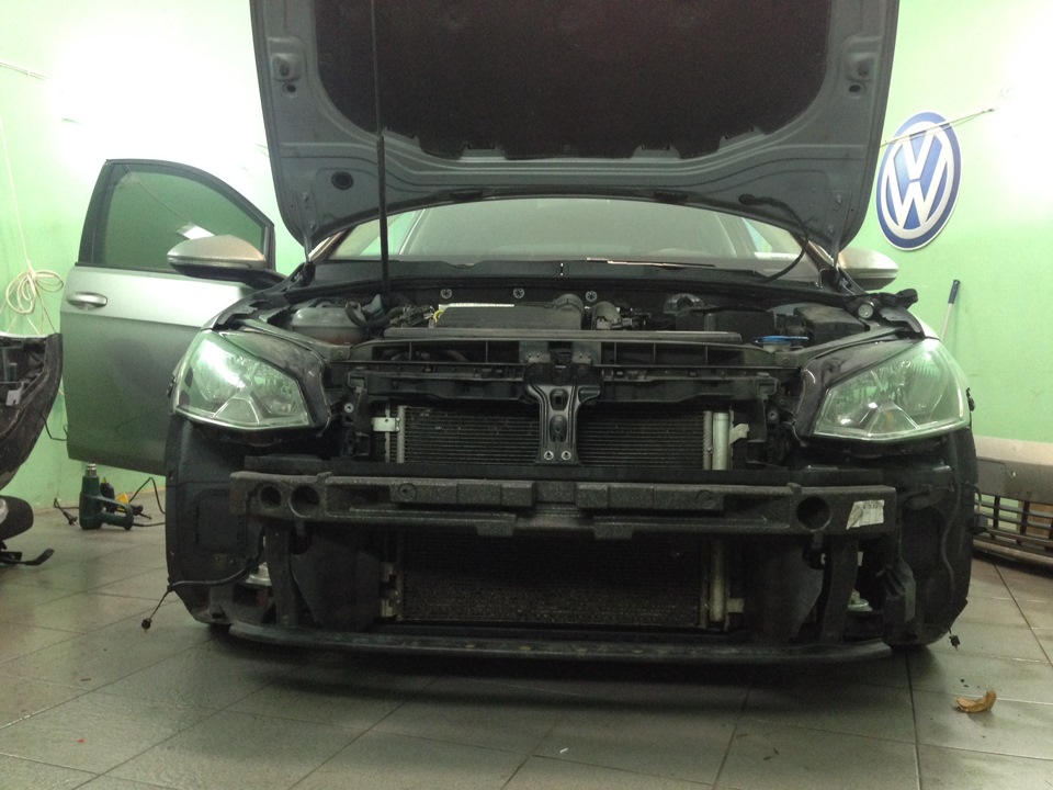 Поставив бампер GTI 2