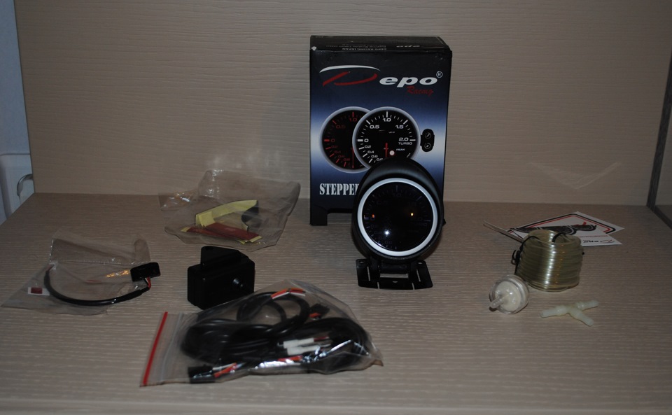 Boost pressure gauge 1