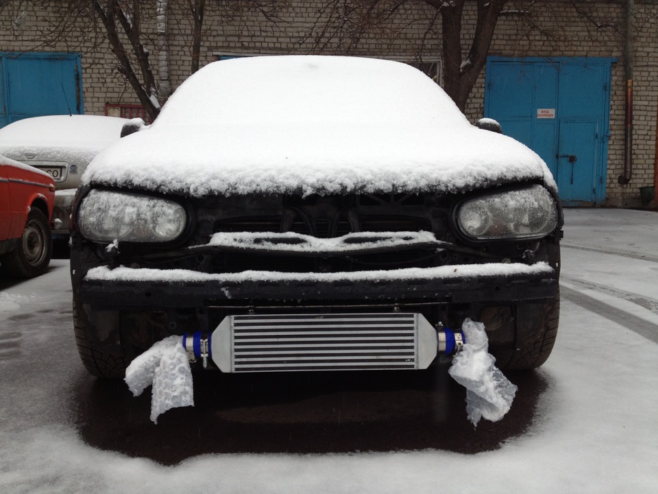 Intercooler + 3 Intake Installed 1