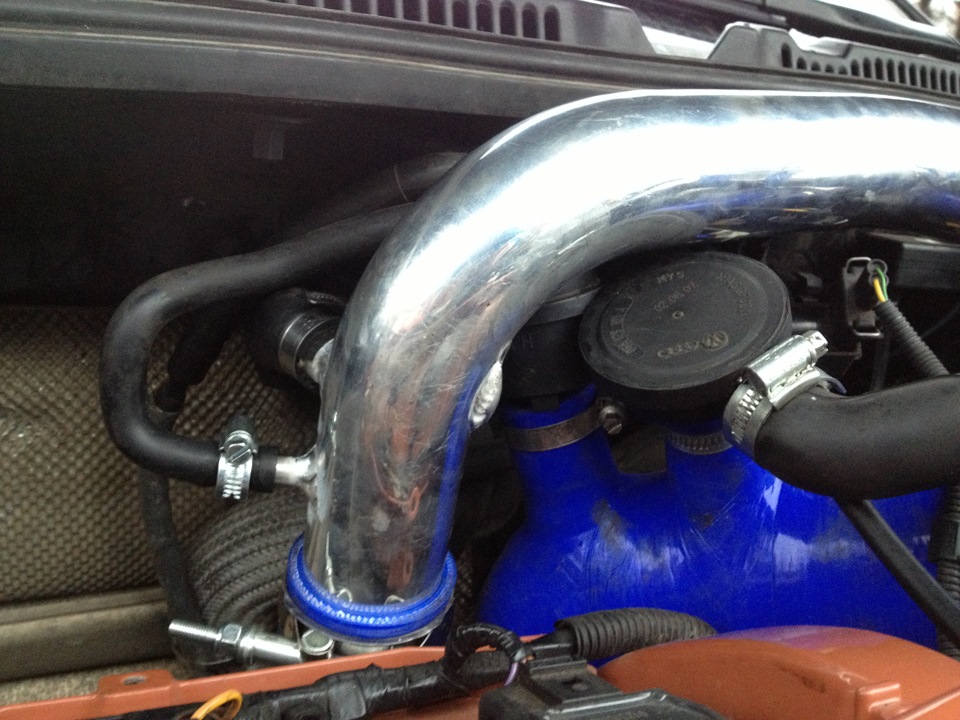 Intercooler + 3 Intake Installed 5