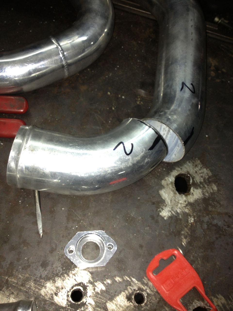 Intercooler + 3 Intake Installed 3