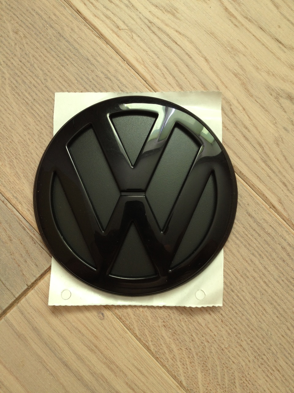 Rear OEM black badge 2