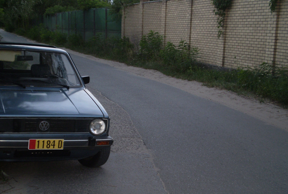 #3 ну і як воно - мати старий Golf1? 2