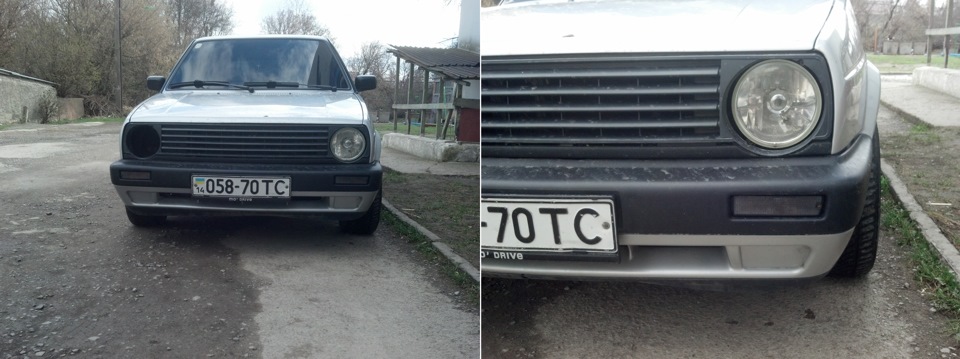 Димчасті поворотники в бампер із габаритом 1