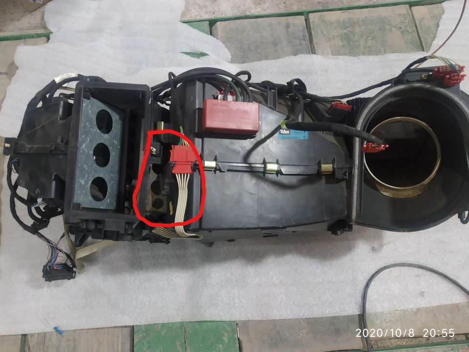 Climatronic гольф 3 частина 2 (Пічка кліматконтролю, основні вузли та їх несправності) 1