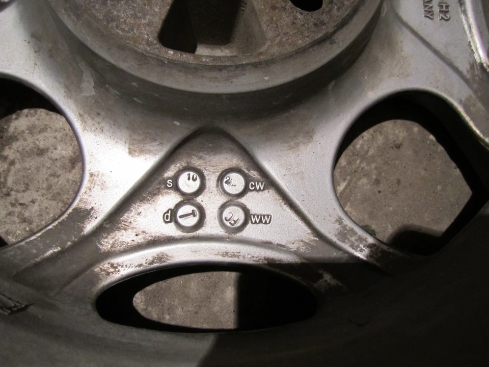 BBS RP407 (7jх15 H2 GERMANY ET35 4х100) 5